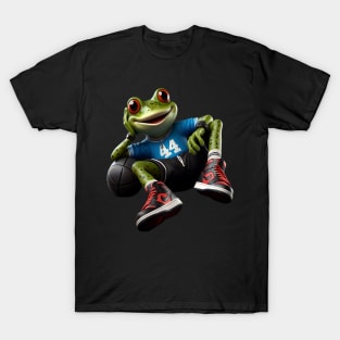 Lazy frog, funny animal Lazy People gift T-Shirt